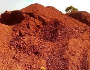 Red murram heap.